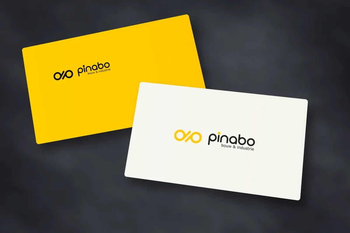 Pinabo — logo · visitekaartjes